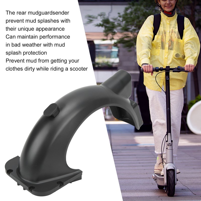 Electric Scooter Rear Mudguard Rear Splash Guard Replacement for Ninebot