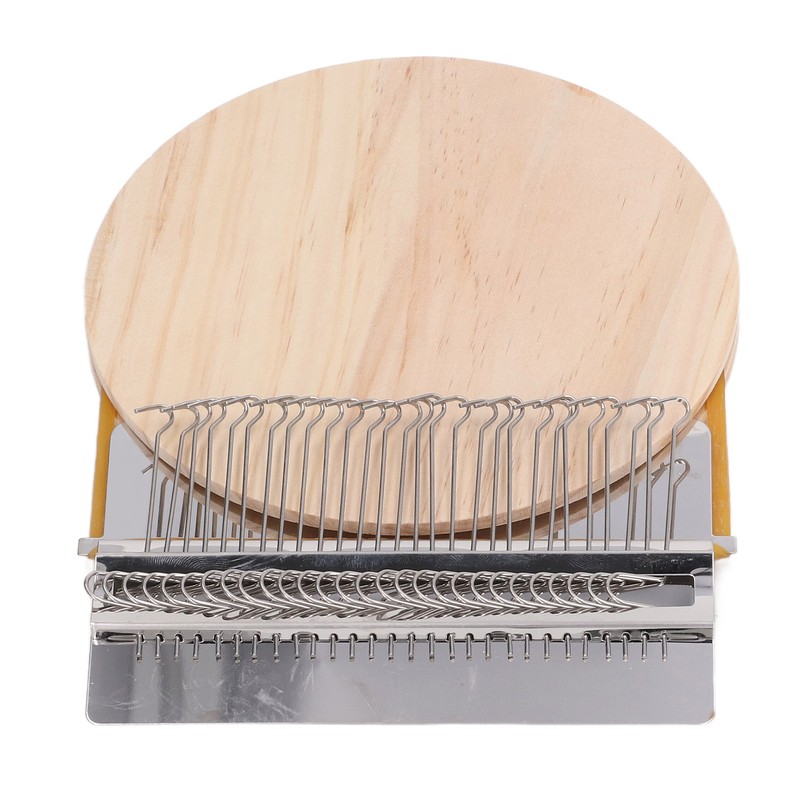 28 Pins Convenient Darning Loom Manual Darning Weaving Loom Tool