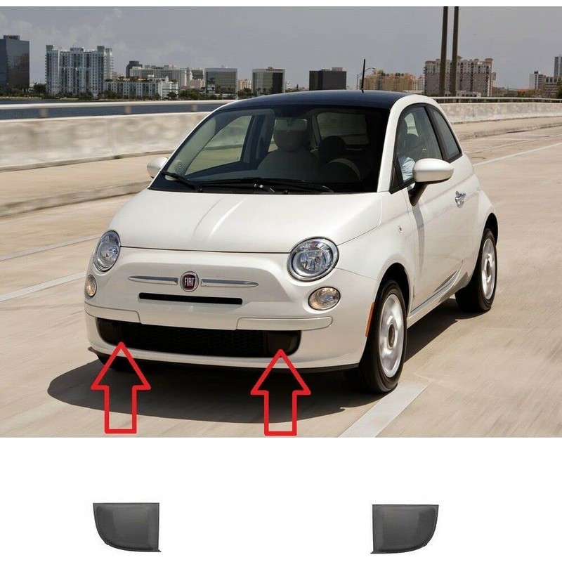 For FIAT 500 2008-2013 Front Bumper Lower Grille NO FOG