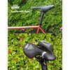 GORIX GX-GMODE, Bicycle Saddle, Short Nose, Wide Type, Tail Light,