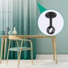 Anndason Curtain Rod Ceiling-Mount Bracket Curtain Rod Brackets Curtain Rod