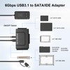 Gbformat SATA to USB 3.2 Adapter for 2.5" and 3.5"