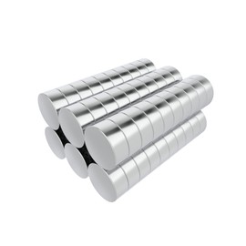 8x3mm N52 Magnets, 30 Pcs Premium Small Round Magnets for Dry Erase Board, Office, Refrigerator, Locker and Workshop Projects