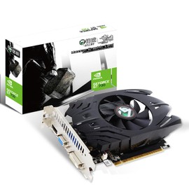 maxsun GeForce GT 730 - Tarjeta gráfica de vídeo (4 GB, GPU para computadora, PC de 128 bits, DDR3 ITX, diseño PCI Express DVI-I, HDMI, VGA multipantalla