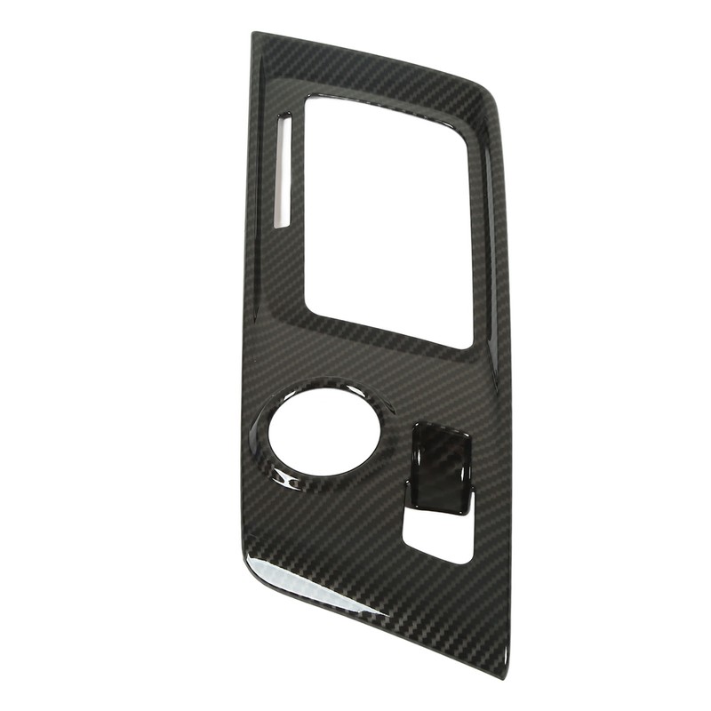 Car Gear Box Cover Trim Carbon Fiber Style Console Shifter