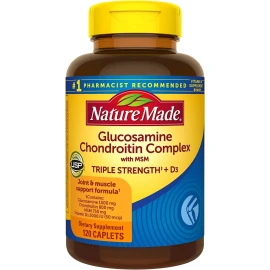 Nature Made Glucosamine Chondroitin Complex with MSM, Supplement for Joint 120ct