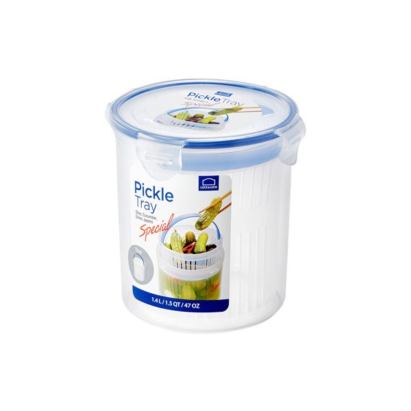 Lock&amp;Lock [1+1]Lock&amp;Lock Special Pickle Storage Container 1.4L 2p / 락앤락