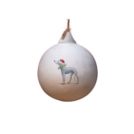 Image Industry Greyhound Ceramic Bauble - Tree Decoration - Christmas Decorations Dog Gift - Dog Lovers
