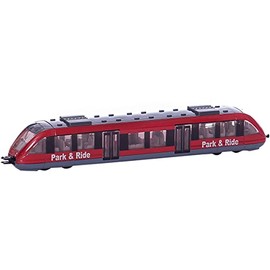 Siku 1646, Treno locale, Metallo,Plastica, 1:87, Rosso, Compatibile con altri giocattoli