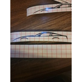 Corvette C4 Sillouette Vinyl