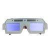 Solar Welding Glasses Auto Darkening UV Proof Adjustable Lampshade Safety
