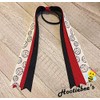 Volleyball Ponytail Streamers Hair Bow - You Choose Colors
