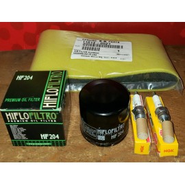 Maxima Kawasaki Brute Force Tune up kit air filter spark plugs Oil Filter KVF 650 750
