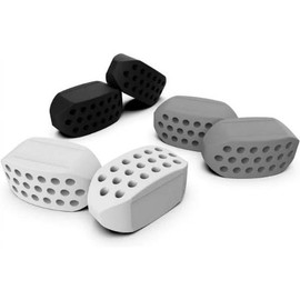 6 Men Jaw Trainer Resistance Level BPA Silicone Jaw Trainer Gum Tablets Women's Jawline Trainer Shaper boxing   gloves