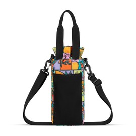 Sherpani Izzie, 2L Water Bottle Crossbody, Water Bottle Holder with Shoulder Strap, Tote Bottle Carrier for Women (Cloud9)