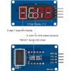 DUBEUYEW Display Module TM1637 0.36'' 4-Digit 7 Segment 4 Bits