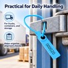 Numbered Plastic Security Seals for Cargo & Shipping – 100-Pack,