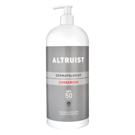 Altruist Sunscreen SPF 50, 5-Star UVA, for Sensitive Skin, 1 litre