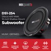 MB Quart 400 Watt Max 200 Watt RMS Shallow Subwoofer,