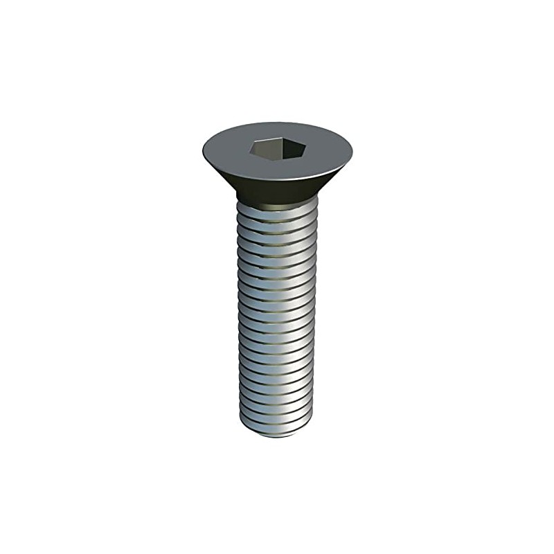M8X50 Countersunk Allen Screw, Stainless Steel Hex Socket Machine Screws