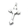 Sterling silber Anhänger solid 925 Kreuz PE001303