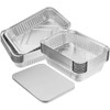 [Pack of 100] Aluminium Medium Foil Trays 14 x 12