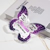Gleevara Nanna Gifts for Mothers Day, Butterfly Shape Acrylic Plaque,