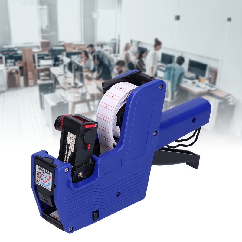 Price Tag Gun Coding Machine 8 Digits with 10pcs White