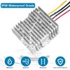 DC-DC 36V/48V to 12V 20A 240W Golf Cart Step-Down Converter,Voltage