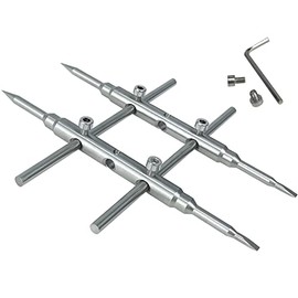 Sutekus Lens Spanner Wrench Adjustable Repair Opening Tool for Camera Photography Telescopes