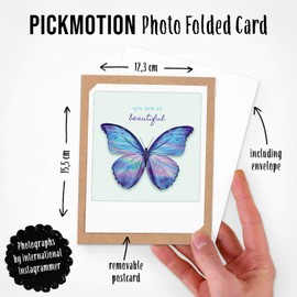 PICKMOTION You are so beautiful | Set of 2 Folded Cards | Greeting Cards - Including envelope, Pictures of Instagram Photographers, designed in Berlin - Greeting Cards, BKK-0169-EN