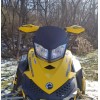 213 Parts Low Black Windshield Fits Ski-Doo XP ~ 213