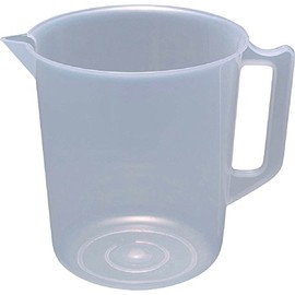 Mizuho Kasei Industrial 0055 Beaker with PP Handle, 0.6 gal (2 L)