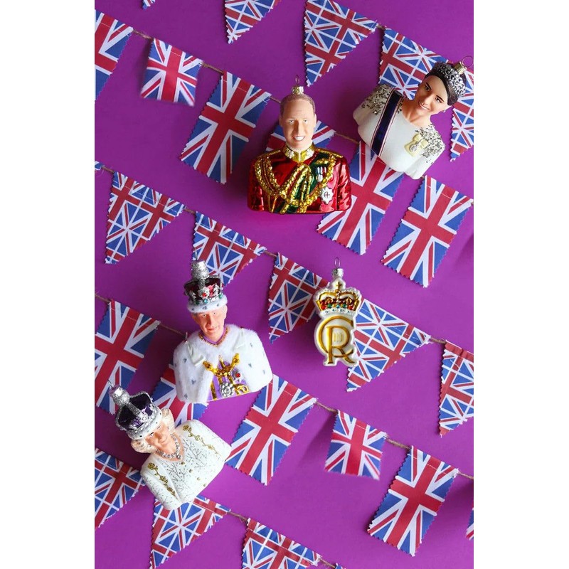 Cody Foster Prince William Ornament 4.75" H GL-246