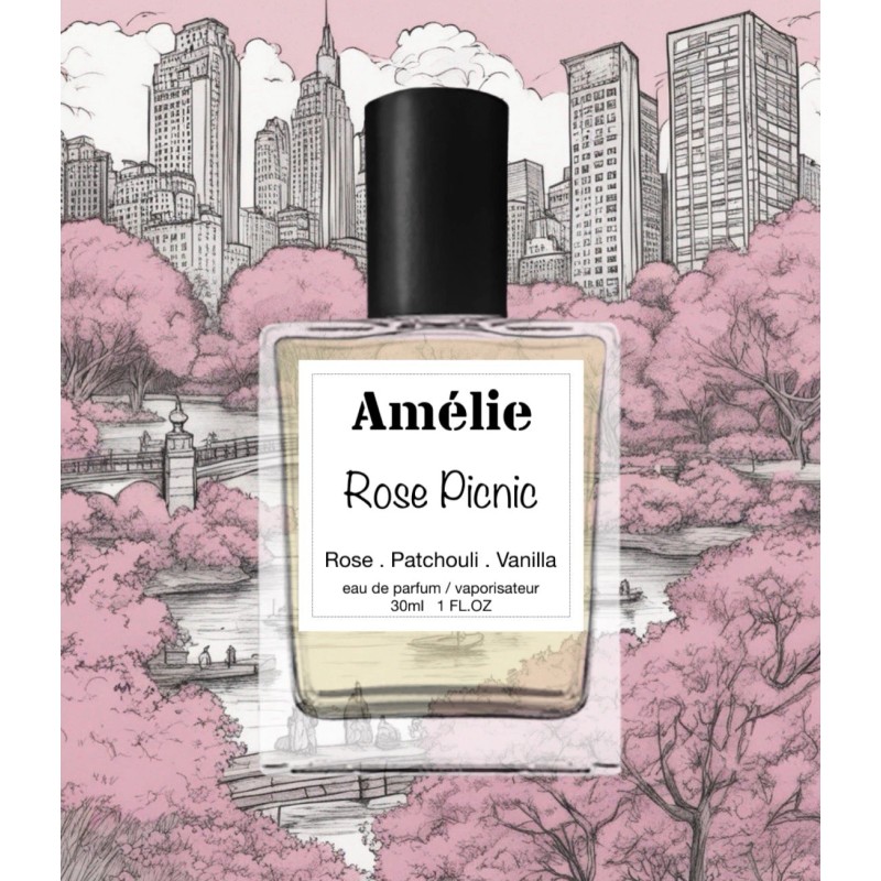 Amélie Rose Prick (inspired) Amelie in New York -Rose Picnic