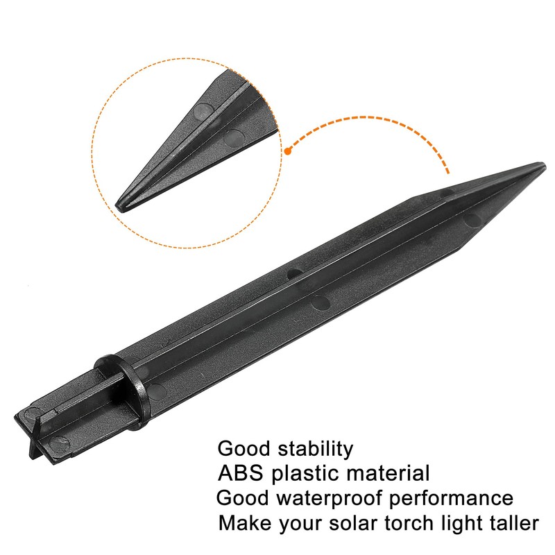 MECCANIXITY Plastic Ground Spikes 8.2 Inch Landscape Stakes Light Replacement