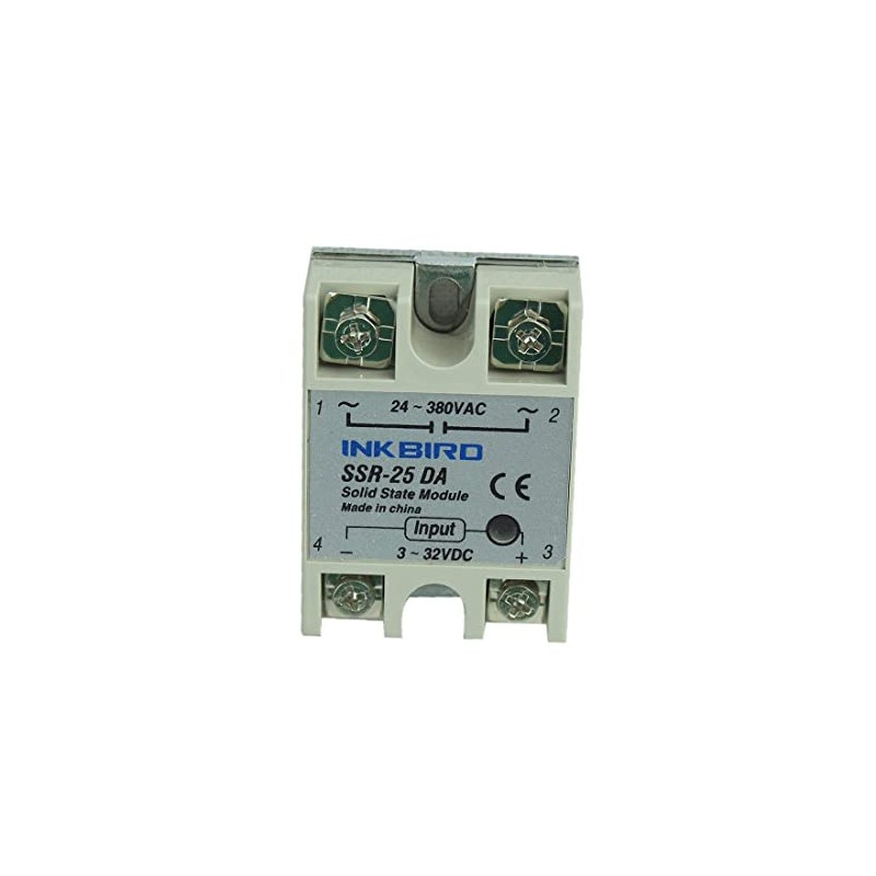 INKBIRD Heat Sink Accessories 25A SSR Solid State Relay for