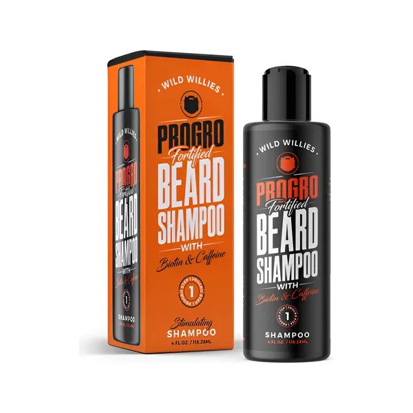 Tratamiento Shampoo Para Barba Y Bigote Wild Willies Menta