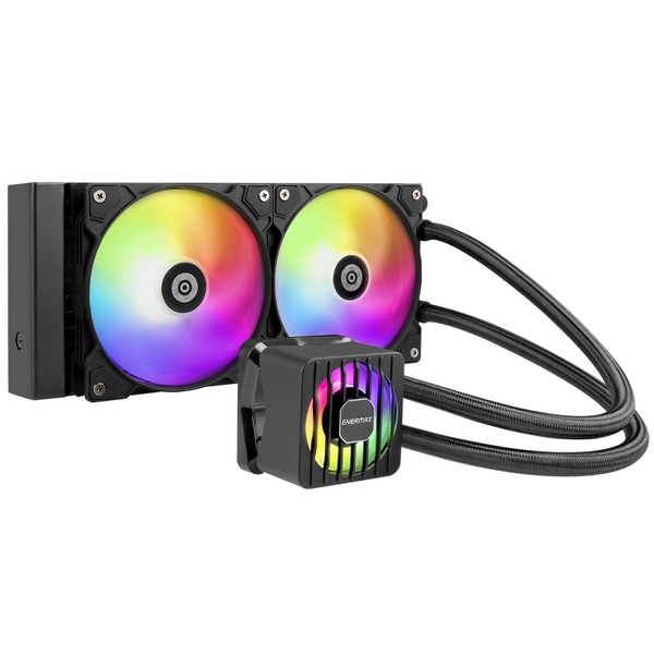 ENERMAX LIQMAXFLO 240mm A-RGB AIO CPU Liquid Cooler - High