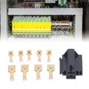 10pcs Relay Connector Kit Bracket 5 Pin Housing Socket 12V