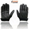 Milwaukee Leather MG7595 Men's Black Deerskin Unlined Motorcycle Hand Gloves