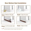 VITAM AMO Door Sweep, Door Draft Stopper, Weather Stripping No