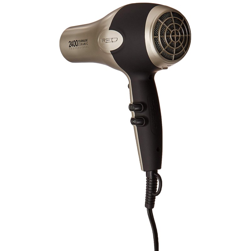 RED by Kiss Hair Dryer 2400 Tourmaline Ceramic Technology, Professional