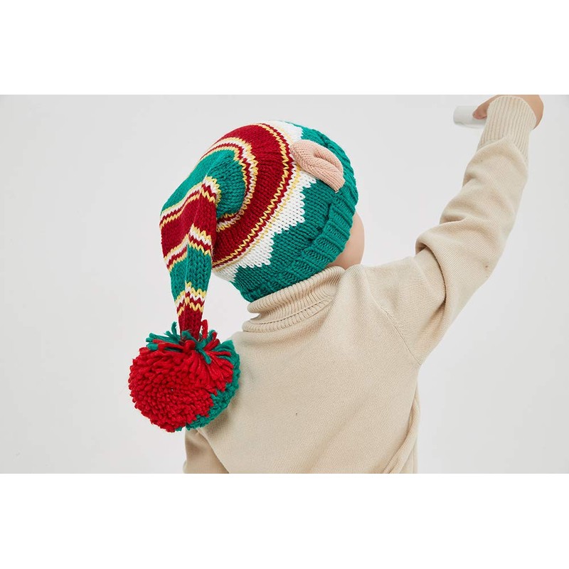 AHAHA Christmas Hat for Kids Premium Acrylic Beanie Warm Party