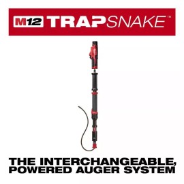 Milwaukee 2574-21 M12 Trap Snake 12-Volt Lithium-Ion Cordless 4 ft. Urinal Auger
