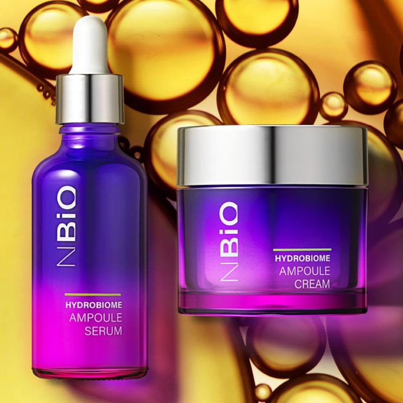 Three ANK Nubaio Hydrobiome Ampoule Serum, 1.7 fl oz (50