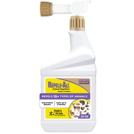 Bonide Repels-All Animal Repellent, 32 oz Ready-to-Spray Outdoor Pest Garden Deer & Rabbit Control, People & Pet Safe