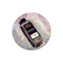 SPECIALIST PAINTS 1/2lb of Holographic Metal Flake Silver - Large 015HEX