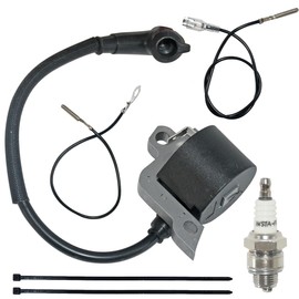 JDLLONG 0000 400 1300 Ignition Coil for Sthil MS240 MS260 MS290 MS310 MS360 MS360C MS390 MS440 MS640 Chainsaw with Spark Plug Ignition Module