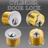 MOUNT 6PCS Brass Mortise Door Cylinder Locks 1 inch Replacement